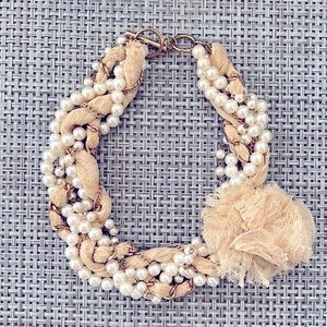 Pearl Woven Choker